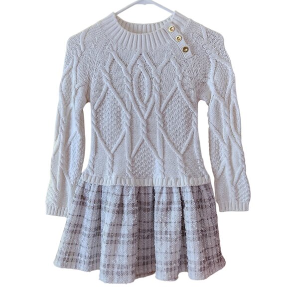 Beautiful Max Studio Girls’ Dress – Size 6X / 6–7 Years – White - Picture 1 of 4